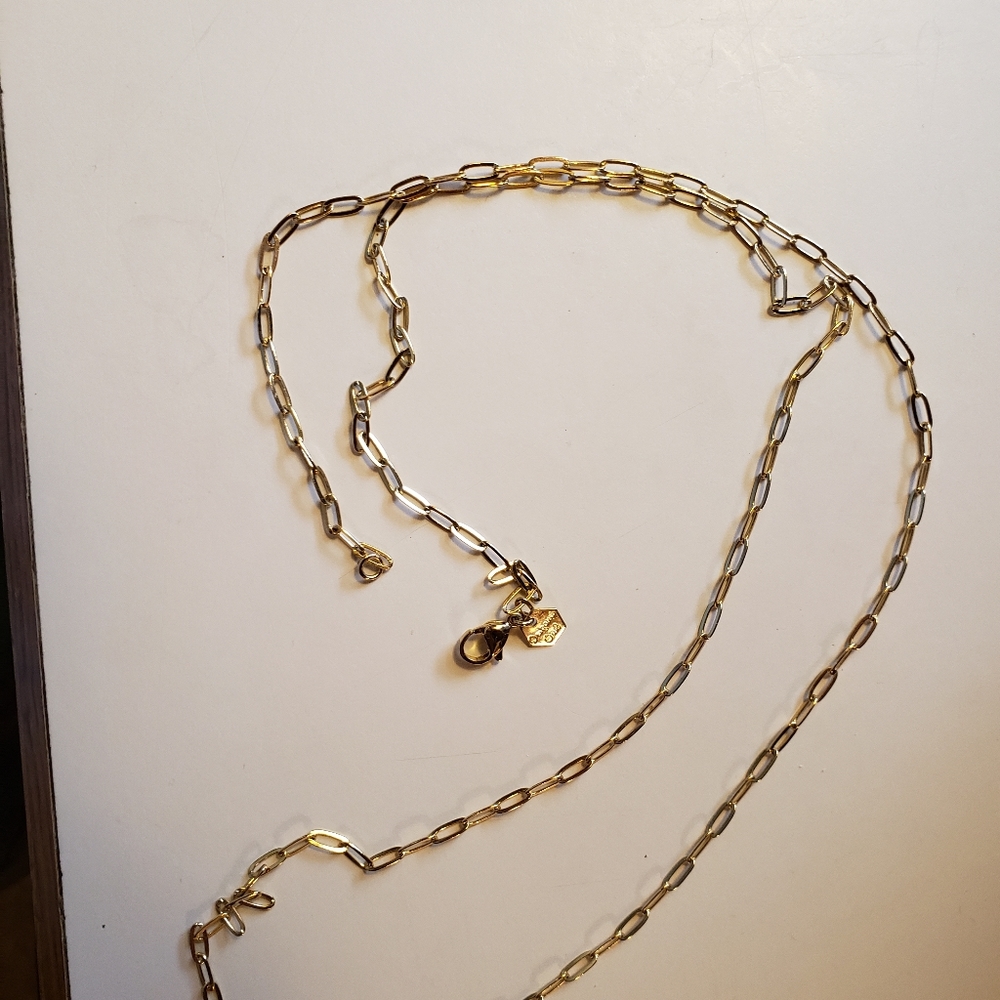 Origami owl gold chain